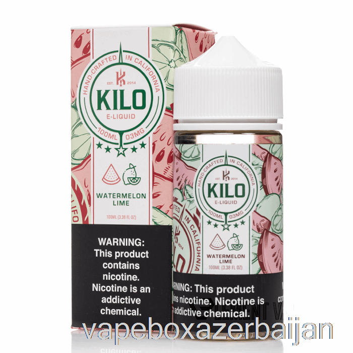 Vape Baku Watermelon Lime - Kilo Revival - 100mL 3mg